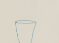 Cup drawing III, 1974, cropped